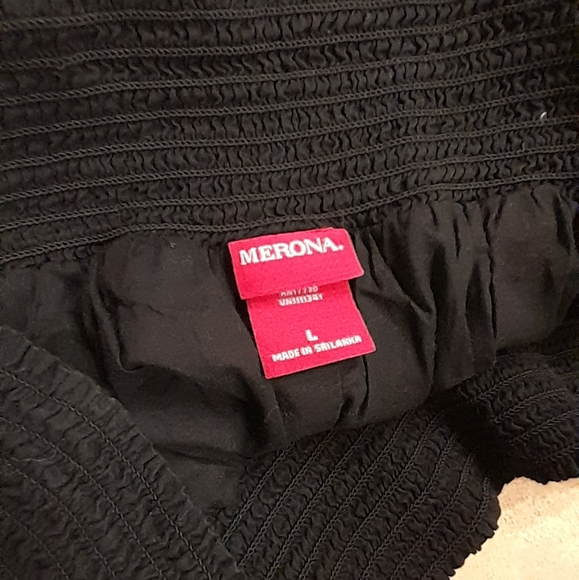 Merona ❄️ women black skirt large - Picture 6 of 6